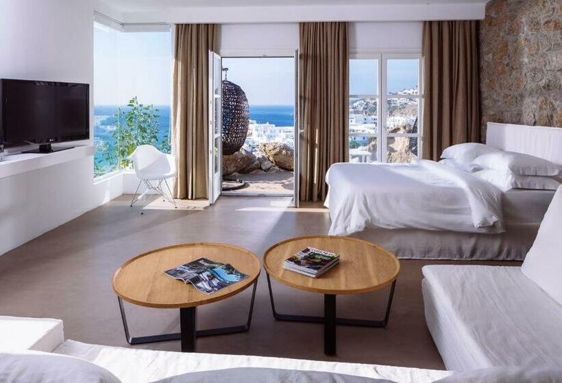 جناح مزود بجاكوزى, Myconian Ambassador Relais & Chateaux