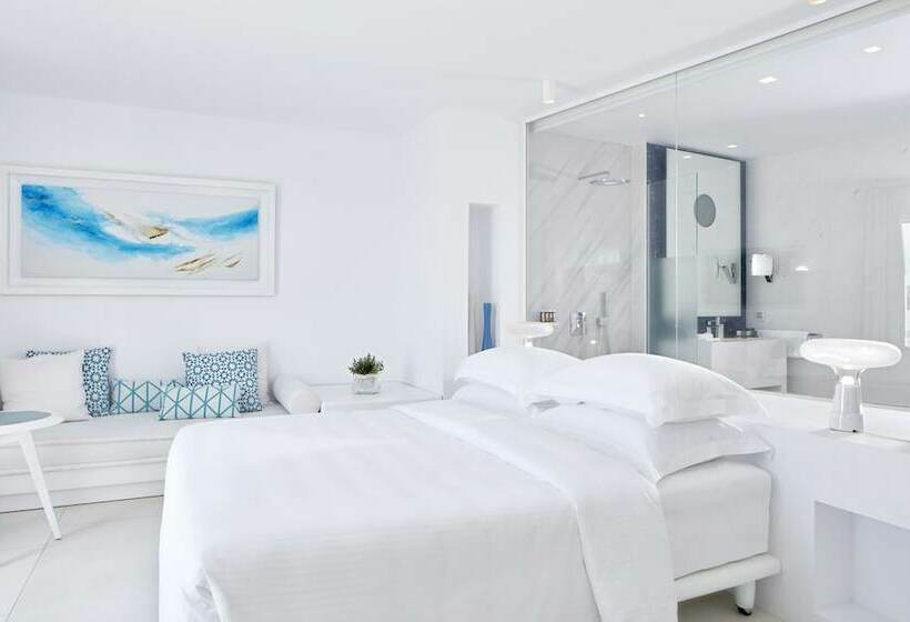 جناح مزود بجاكوزى, Myconian Ambassador Relais & Chateaux