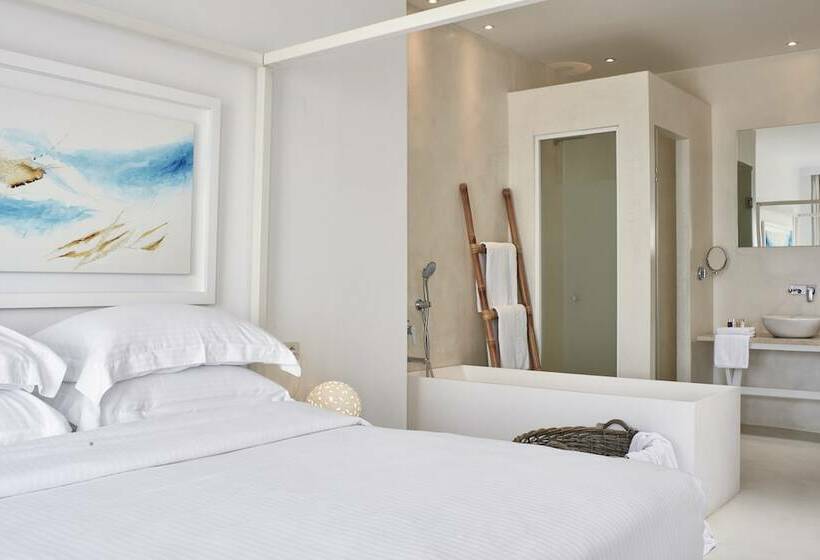 جناح مزود بجاكوزى, Myconian Ambassador Relais & Chateaux