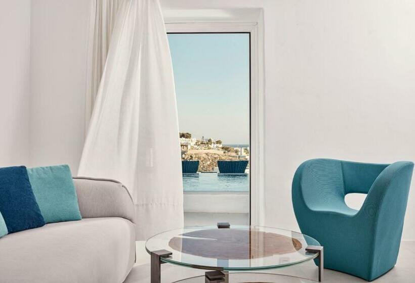 فيلا غرفتين نوم, Myconian Ambassador Relais & Chateaux