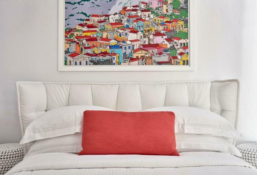 فيلا غرفتين نوم مطلة على البحر, Myconian Ambassador Relais & Chateaux