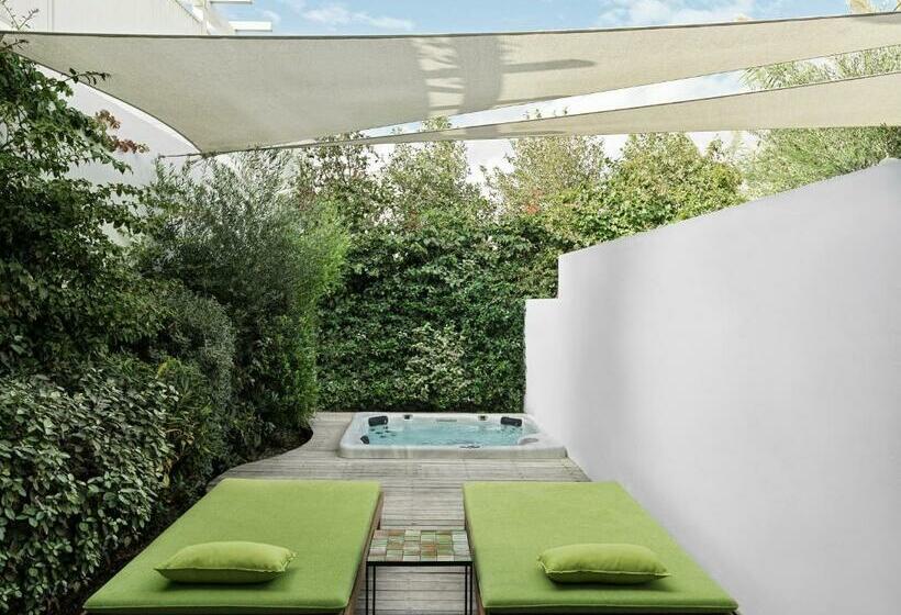 جناح مطلّ علي الحديقة, Myconian Ambassador Relais & Chateaux