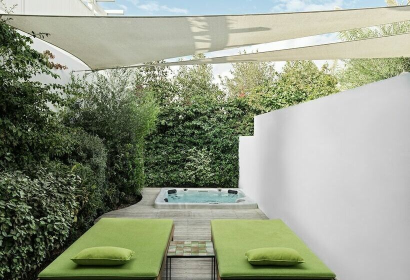 جناح مطلّ علي الحديقة, Myconian Ambassador Relais & Chateaux