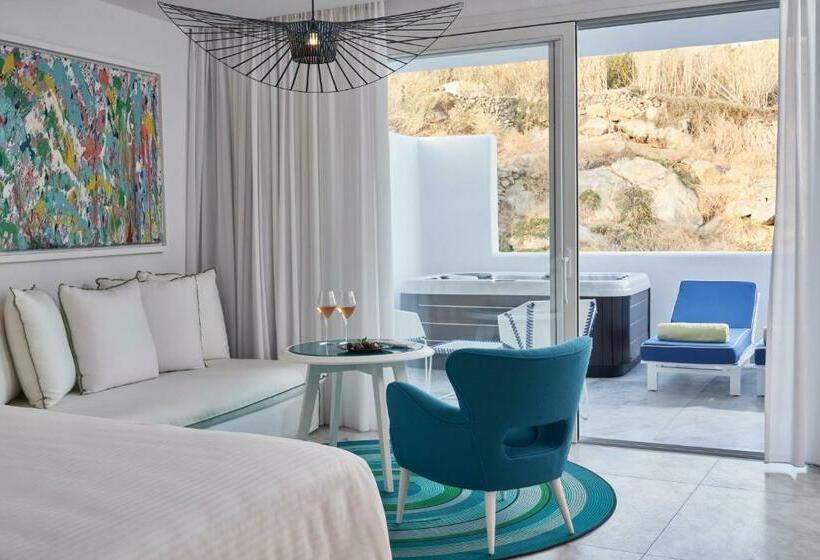 غرفة قياسية داخلية, Myconian Ambassador Relais & Chateaux