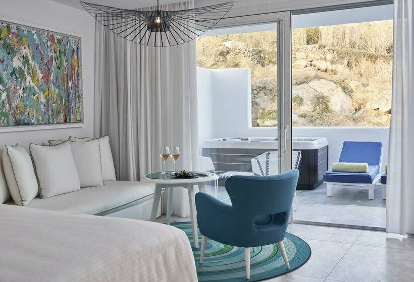 غرفة قياسية داخلية, Myconian Ambassador Relais & Chateaux