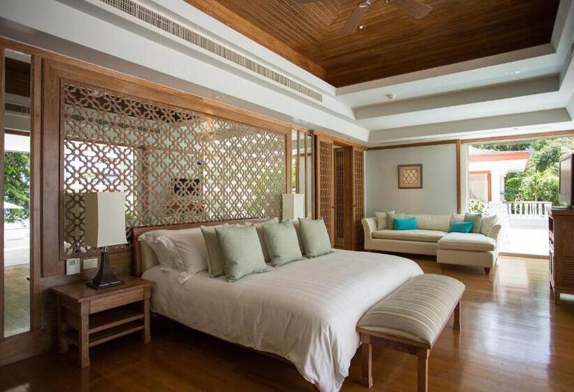 آپارتمان 3 خوابه با چشم‌انداز دریا, Trisara Villas & Residences Phuket