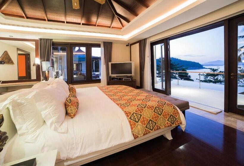 חדר סטנדרט נוף לים, Trisara Villas & Residences Phuket