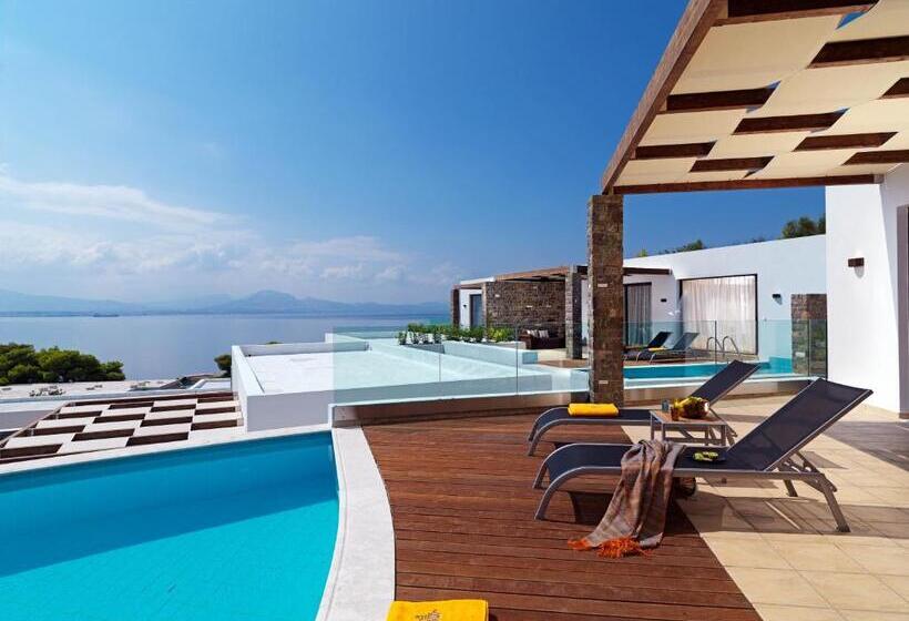 Люкс Deluxe Вид на Море, Wyndham Loutraki Poseidon Resort