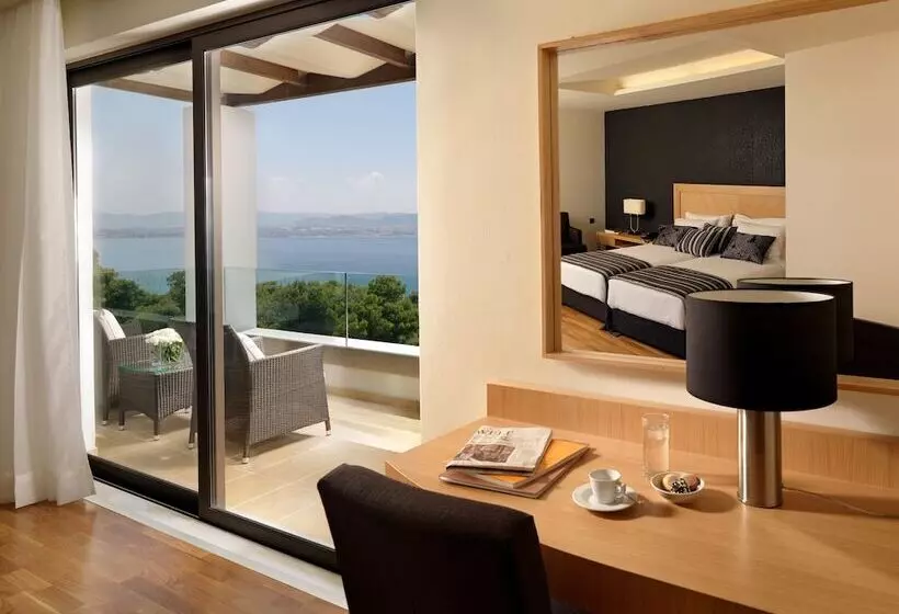 オーシャンビューデラックスルーム, Wyndham Loutraki Poseidon Resort