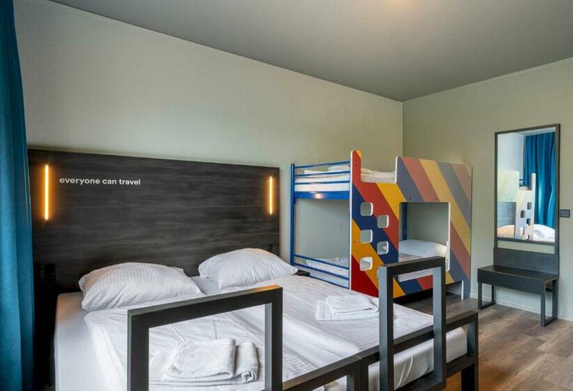 اتاق استاندارد چهار تخته, a&o Berlin Kolumbus