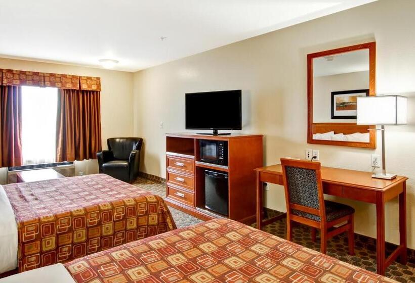 חדר סטנדרט שתי מיטות זוגיות, Canalta Rocky Mountain House