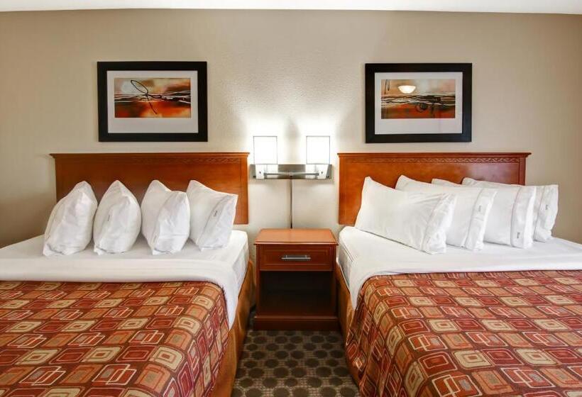 חדר סטנדרט שתי מיטות זוגיות, Canalta Rocky Mountain House