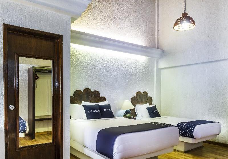 Номер Стандарт Трехместный, Capital O Hotel Central, Xalapa