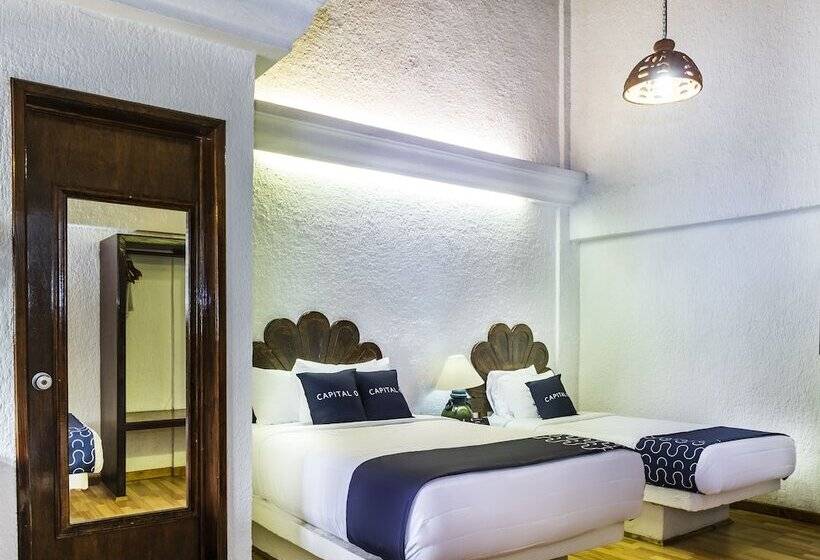 Номер Стандарт Трехместный, Capital O Hotel Central, Xalapa