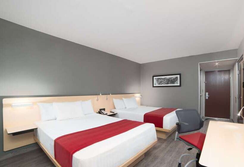 ２ダブルベッドのスタンダードルーム, City Express By Marriott Puebla Centro