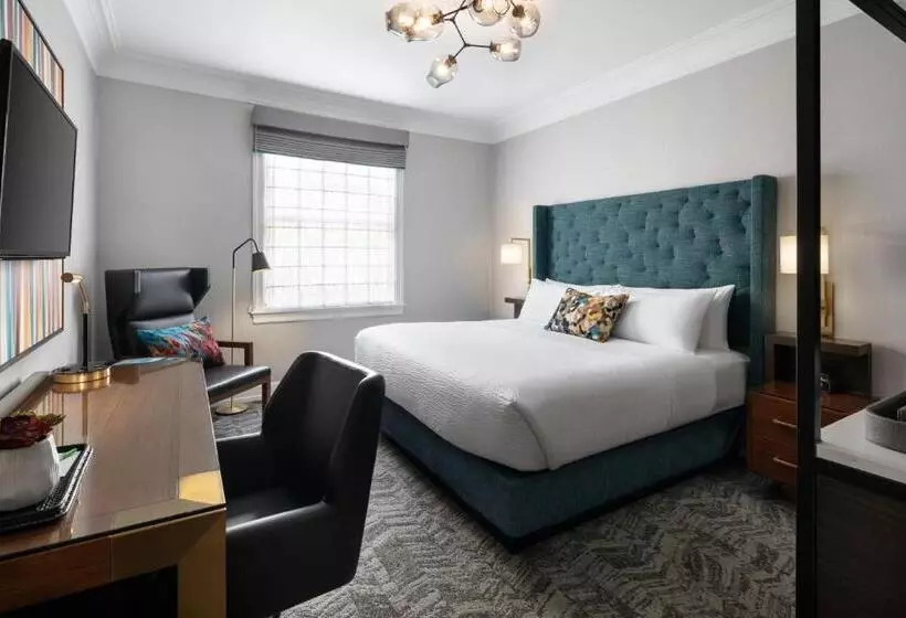キングサイズベッドのスタンダードルーム, Courtyard By Marriott San Francisco Downtown/van Ness Ave