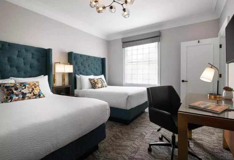 ２ダブルベッドのスタンダードルーム, Courtyard By Marriott San Francisco Downtown/van Ness Ave