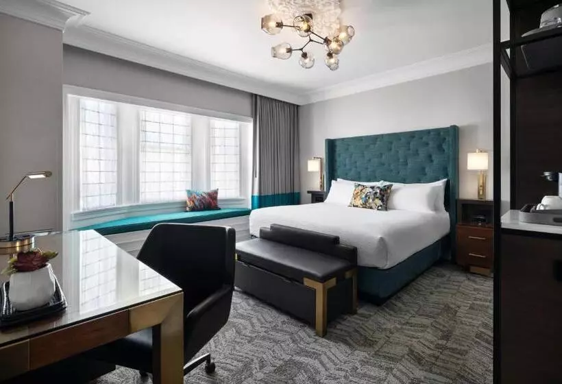 身障者適用キングサイズベッドルーム, Courtyard By Marriott San Francisco Downtown/van Ness Ave