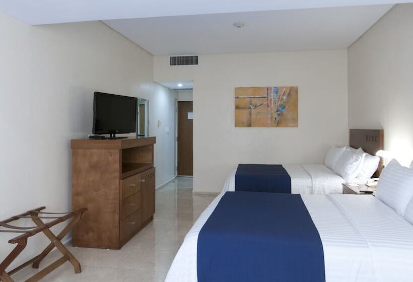 ２ダブルベッドのスタンダードルーム, Holiday Inn Veracruz Boca Del Rio, An Ihg