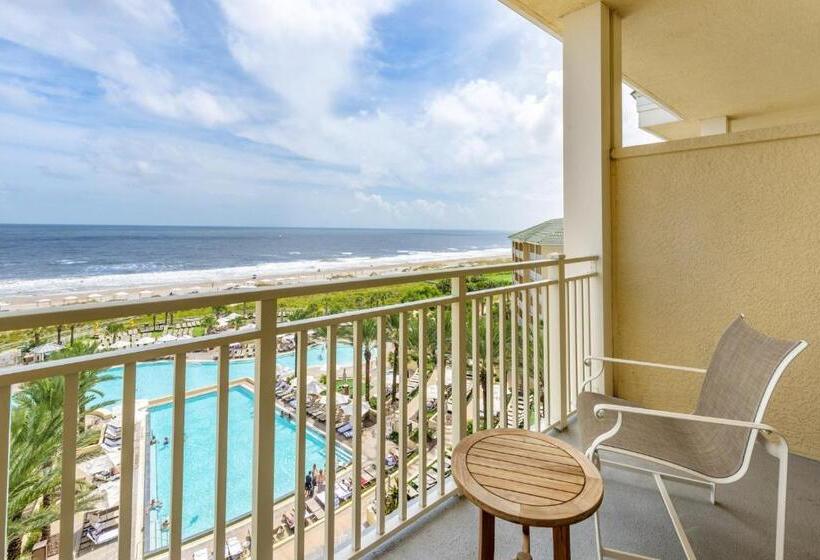 キングサイズベッドのデラックスルーム, Omni Amelia Island Resort & Spa