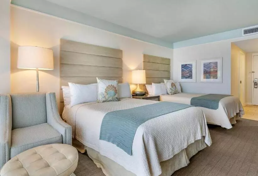 オーシャンビューのプレミアムルーム。, Omni Amelia Island Resort & Spa