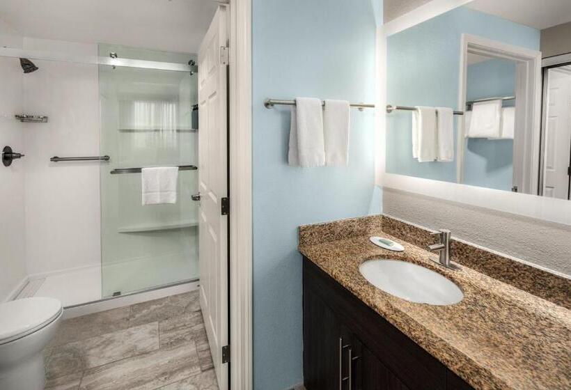 带2个卧室的套房, Residence Inn Portland Downtown/riverplace