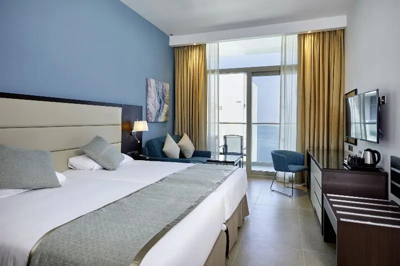 اتاق اساندارد با چشمانداز جانبی به دریا, Hotel Riu Dubai - All Inclusive