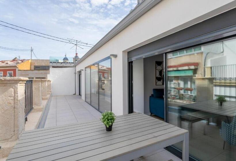 1침실 펜트하우스 아파트, Arenal Suites Alicante