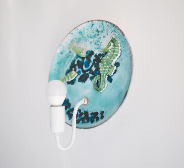 חדר דלוקס עם מרפסת נוף לים, Parco Augusto