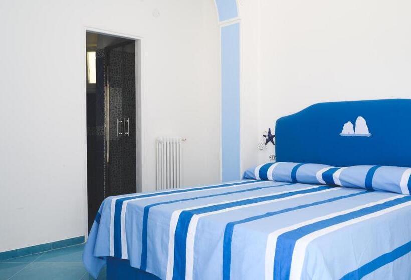 חדר דלוקס עם מרפסת נוף לים, Parco Augusto