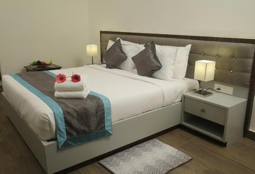 디럭스 룸 킹사이즈 침대, Park Iris Hotels, Mg Road