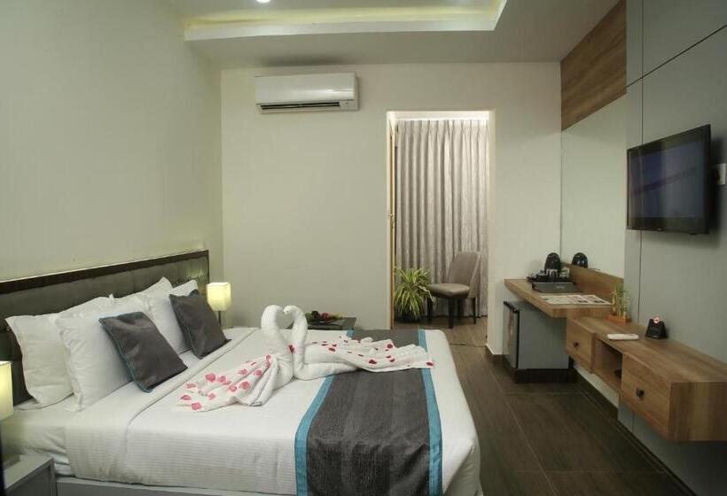 디럭스 룸 킹사이즈 침대, Park Iris Hotels, Mg Road