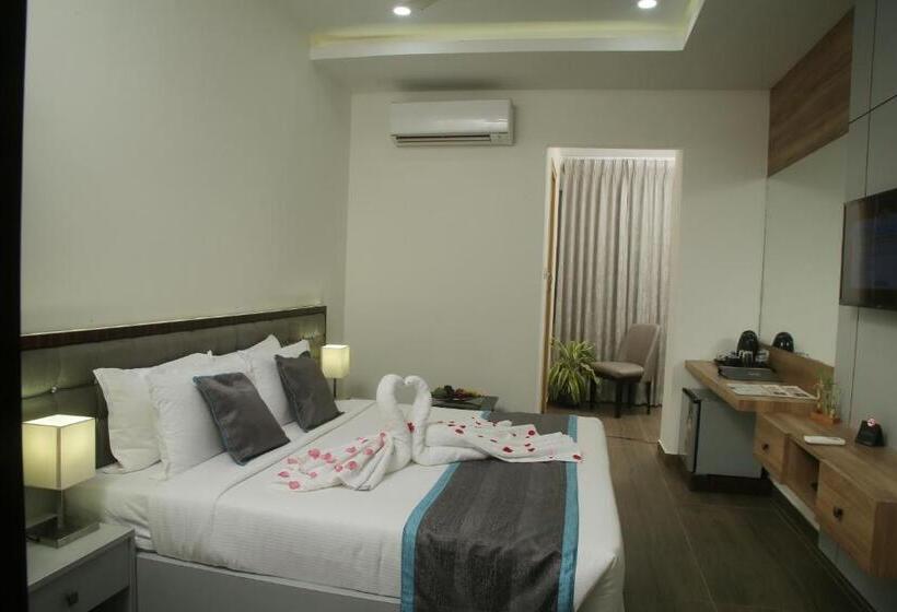 디럭스 룸 킹사이즈 침대, Park Iris Hotels, Mg Road