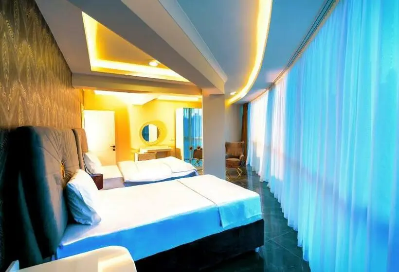 キングサイズベッドのスイートルーム, Continent Luxury Suites Sakarya