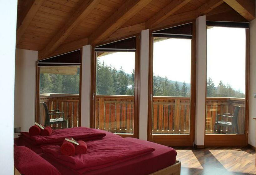 غرفة ديلوكس مزودة بشرفة, Agritur Fiore