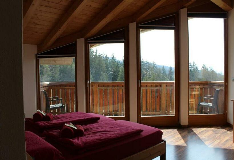 غرفة ديلوكس مزودة بشرفة, Agritur Fiore