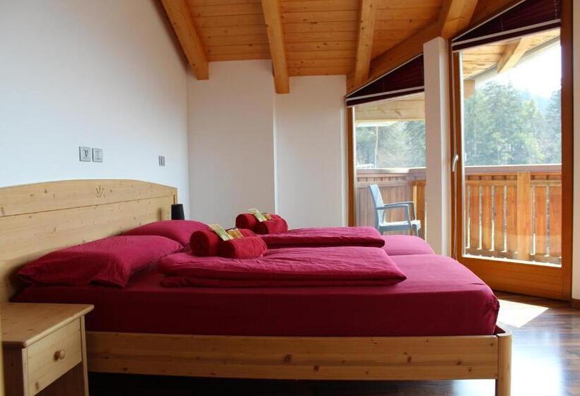 غرفة ديلوكس مزودة بشرفة, Agritur Fiore