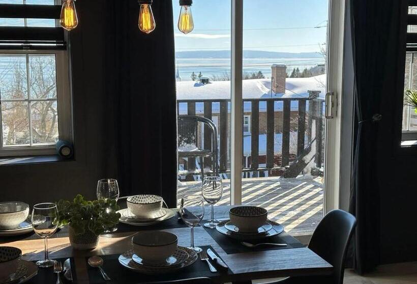 带1个卧室的带海景的公寓, Hôtel Le Rustique