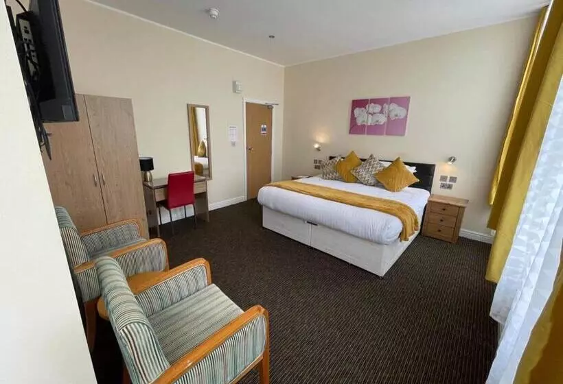 اتاق استاندارد با چشم‌انداز دریا, Elsinore Hotel Llandudno