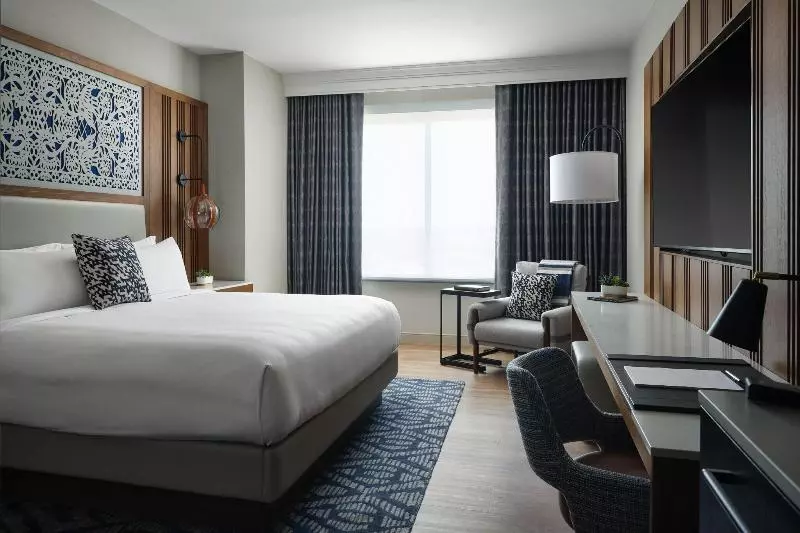 Standard-huone King-vuode, Austin Marriott South