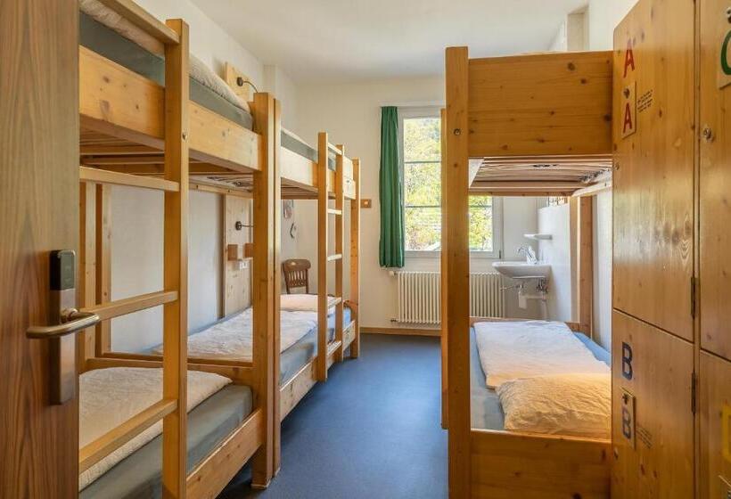 Кровать в Многоместном Номере с Общей Ванной, Chalet Hostel @ Backpackers Villa Interlaken