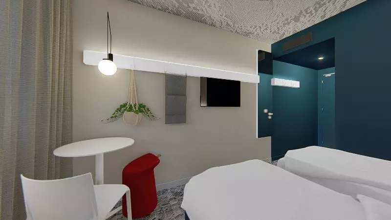 اتاق استاندارد با تخت بزرگ برای معلولان, Red Roof Inn Santa Ana
