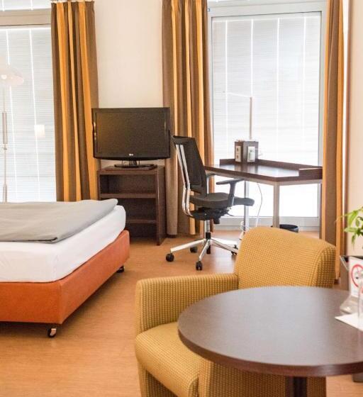 חדר סטנדרט יחיד, Livenwork Hotel & Coworking Gvz Ingolstadt