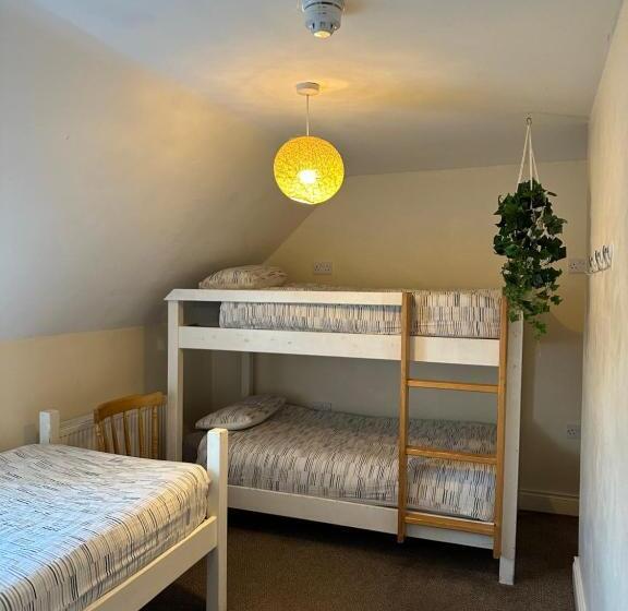 غرفة قياسية ثلاثية مع حمام خارجي, The Grapevine Hostel