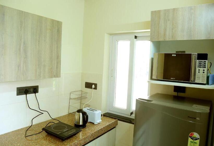 침실 1개 가든 전망 아파트, Family Vacay In Green Settings