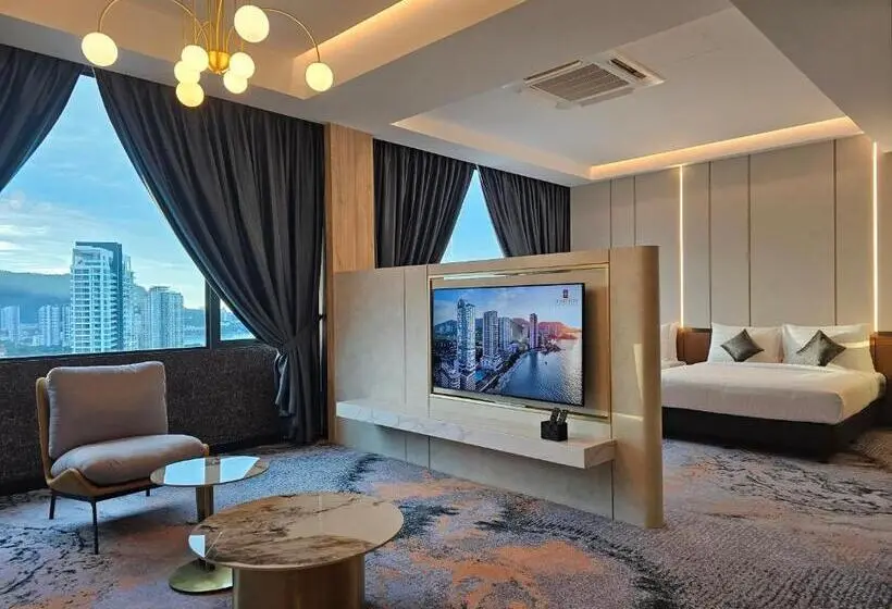 クイーンサイズベッドのスイートルーム, Hompton Hotel by The Beach