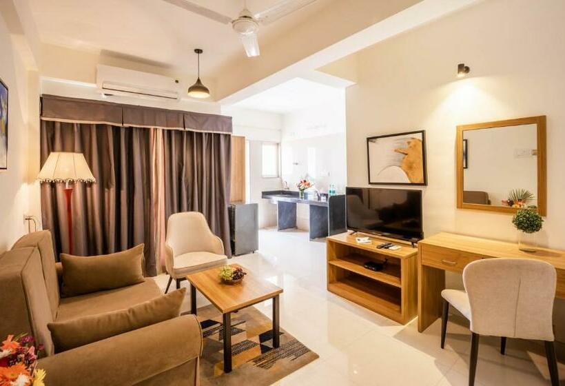 חדר דלוקס, Reemz Beach Heaven , Anjuna