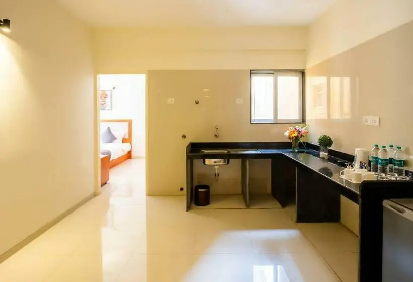 Standard-huone King-vuode, Reemz Beach Heaven , Anjuna