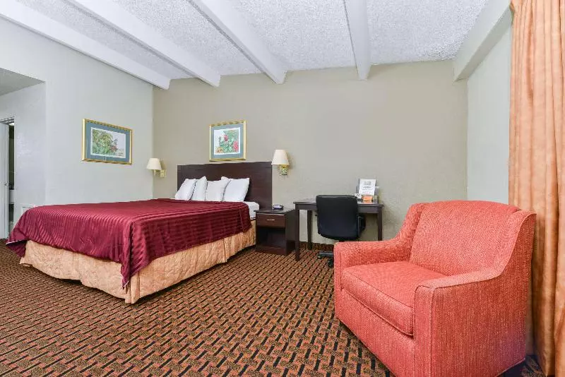 キングサイズベッドのスタンダードルーム, Americas Best Value Inn Sarasota