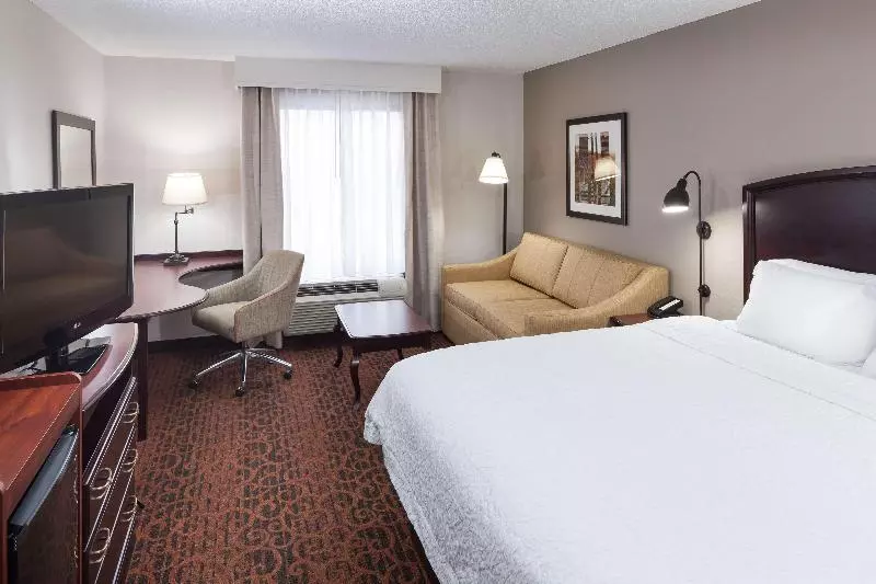 キングサイズベッドのスタンダードルーム, Hampton Inn & Suites Dothan